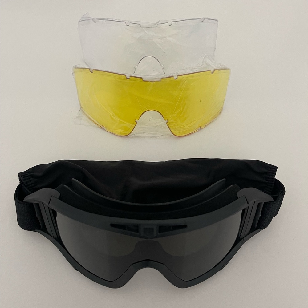 Desert Locust Goggle Deluxe Yellow Kit